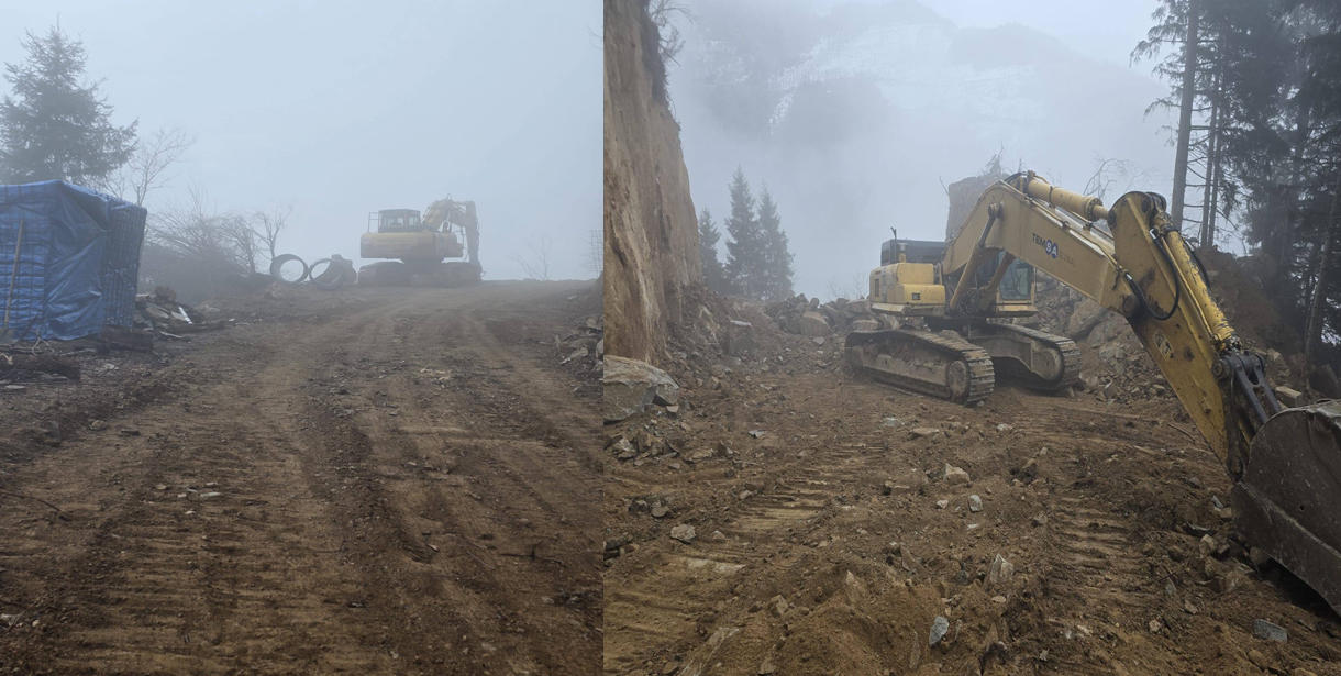 Çatalağaç Köyü Grup Yoluna Alternatif Güzergâh Çalışması Başladı